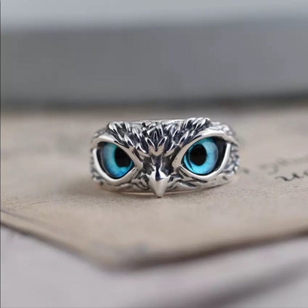 Beautiful Owl Statement Ring